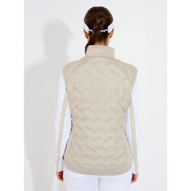 Abacus Lds Portrush Hybrid Vest - Light Sand