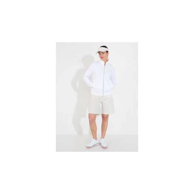 Abacus Lds Bovey Midlayer Jacket - White/Light Sand