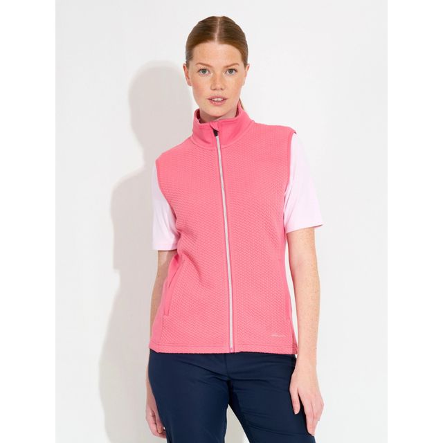 Abacus Lds Carden Midlayer Vest - Lipstick