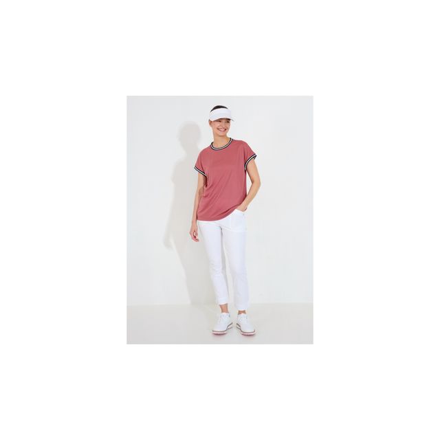 Abacus Lds Peggy Loosefit Cupsleeve - Dusty Rose