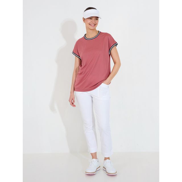 Abacus Lds Peggy Loosefit Cupsleeve - Dusty Rose