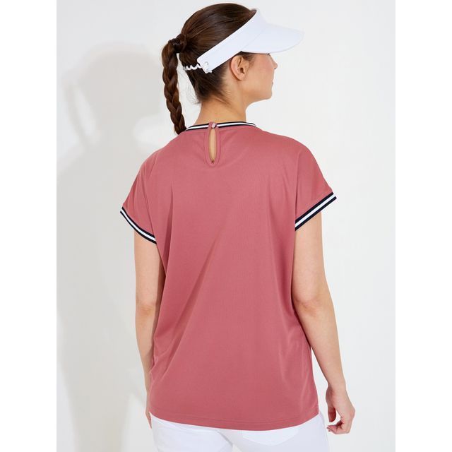 Abacus Lds Peggy Loosefit Cupsleeve - Dusty Rose