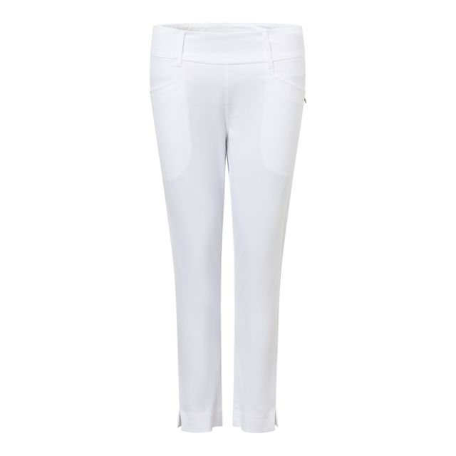 Abacus Lds Elite 7/8 Trousers Mid Waist - White