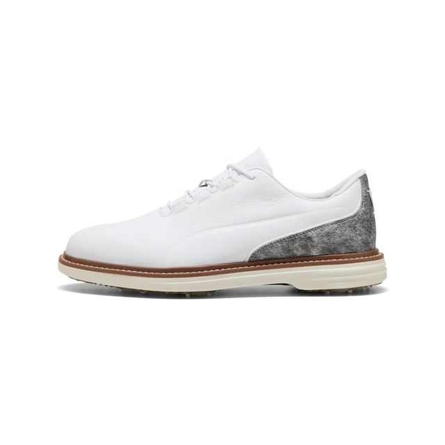 Puma Mens Avant Tour - White/Brown Mushroom