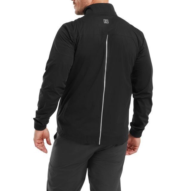 Footjoy Mens HydroKnit Rain Jacket - Black