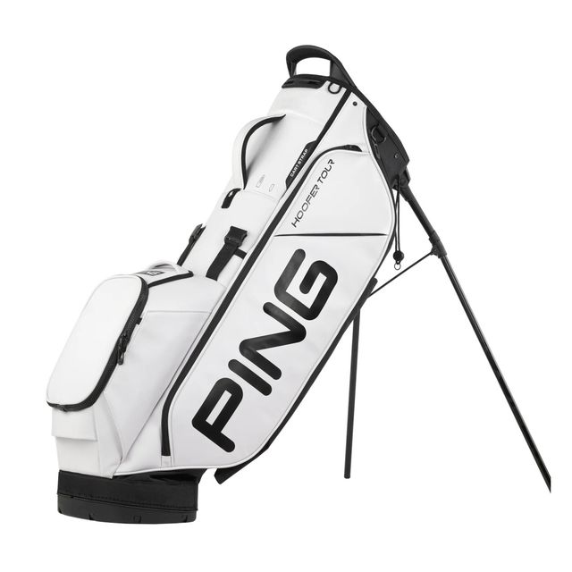 Ping Hoofer Tour Standbag - White/Black