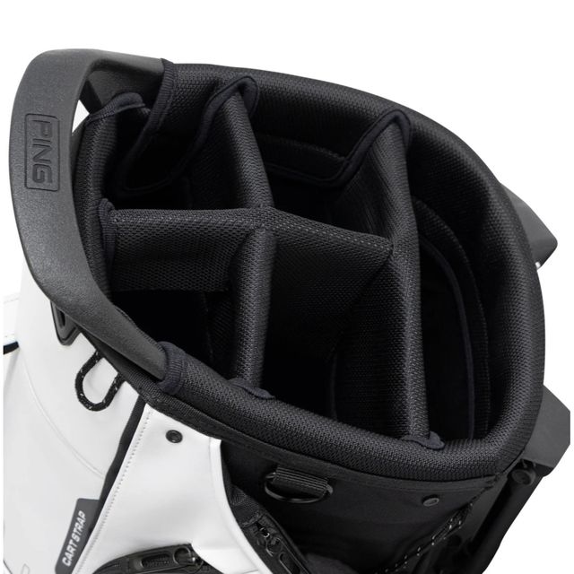 Ping Hoofer Tour Standbag - White/Black