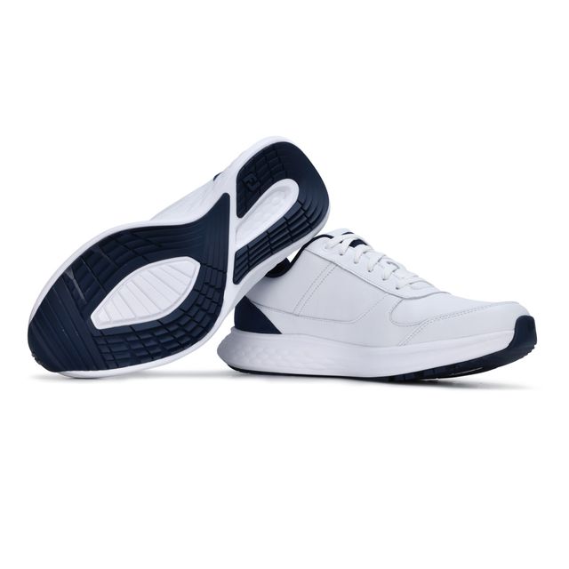 Footjoy Mens FJ Hampton - White/Navy