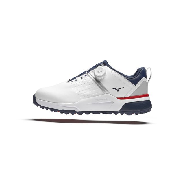 Mizuno Mens Hazard Energy Boa - White/Dress Blues