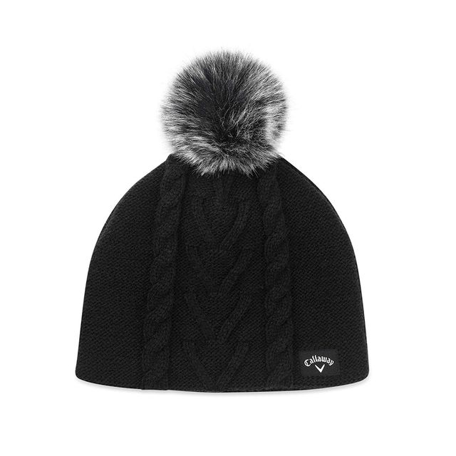 Callaway Womens Pom Pom Beanie 2019 - Black