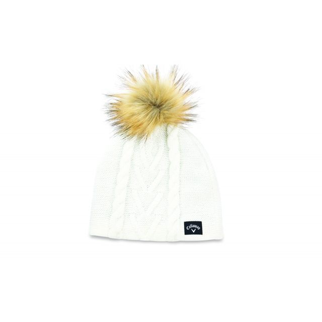 Callaway Womens Pom Pom Beanie 2019 - Cream