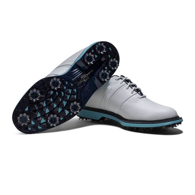 Footjoy Mens Premiere Series Packard - White/Navy/Blue