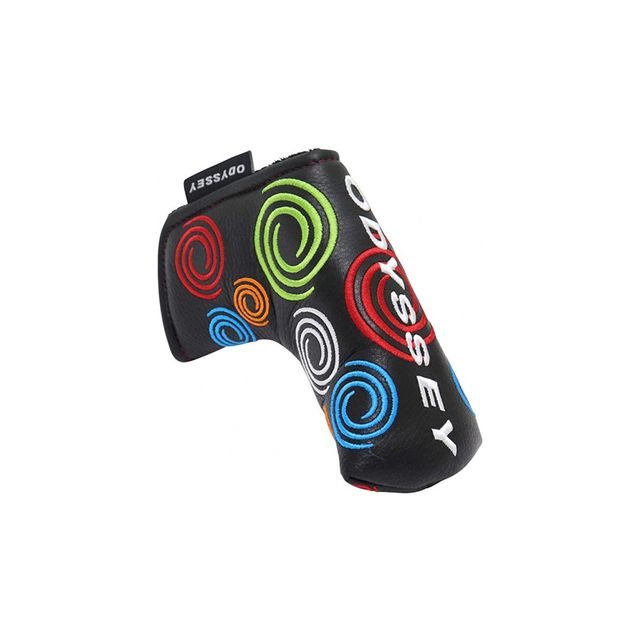 Odyssey Limited Edition Tour Swirl Leather Blade Putter Headcover - Black