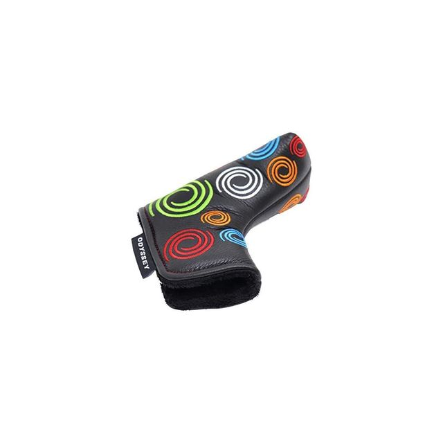 Odyssey Limited Edition Tour Swirl Leather Blade Putter Headcover - Black