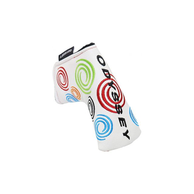 Odyssey Limited Edition Tour Swirl Leather Blade Putter Headcover - White