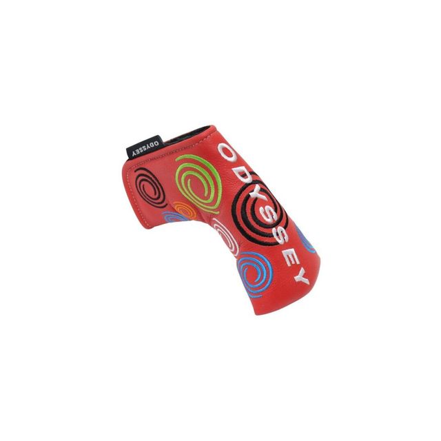 Odyssey Limited Edition Tour Swirl Leather Blade Putter Headcover - Red