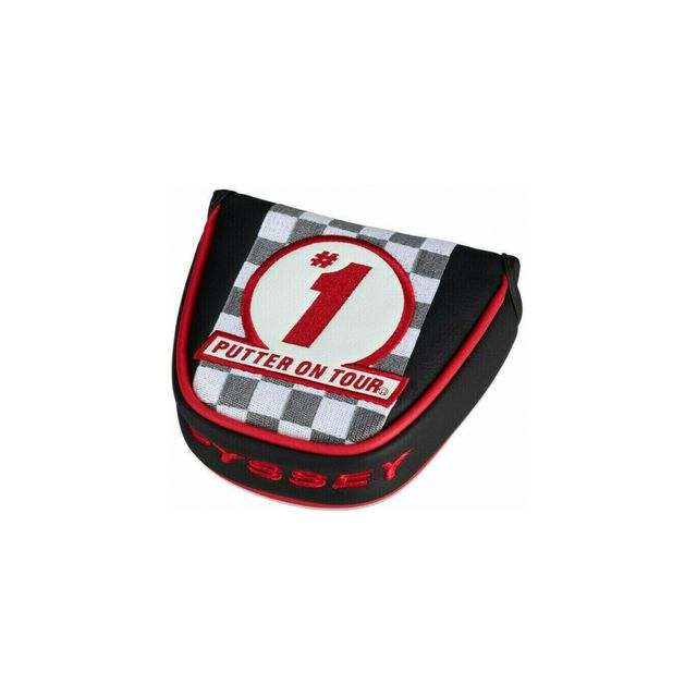 Odyssey Tempest Mallet Headcover 24 - Black/Red