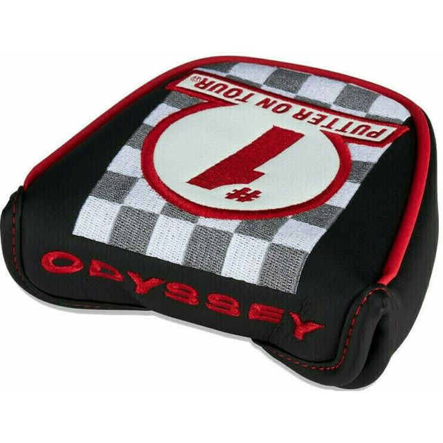 Odyssey Tempest Mallet Headcover 24 - Black/Red