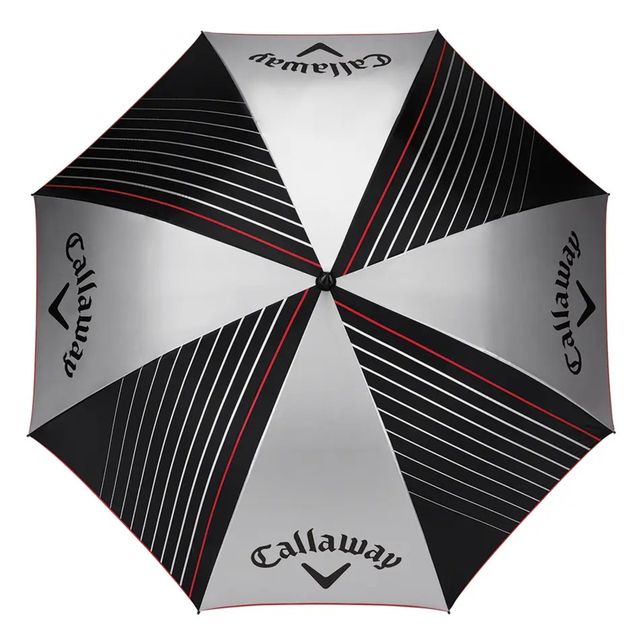 Callaway UV 64 Umbrella - Black/Silver/White