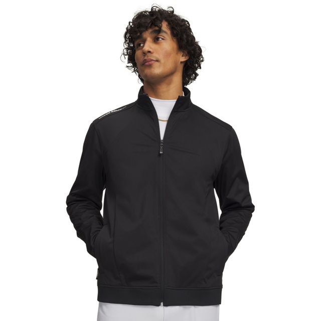 Under Armour Mens Drive Wind Full Zip - Black
