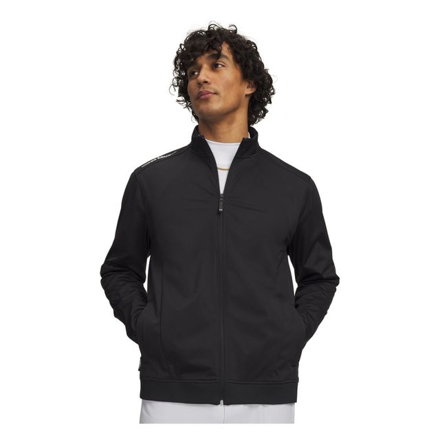 Under Armour Mens Drive Wind Full Zip - Black