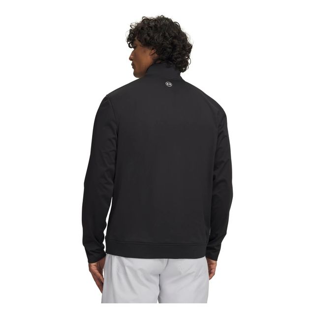 Under Armour Mens Drive Wind Full Zip - Black