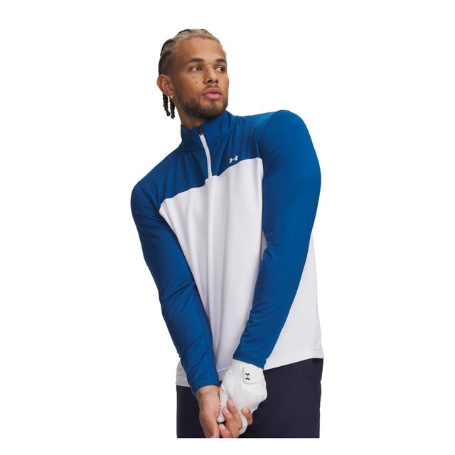Under Armour Mens T2G 1/4-Zip - Varsity Blue/White