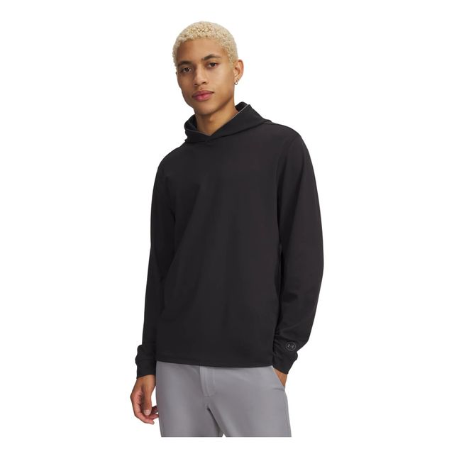 Under Armour Mens Lightweight Hoodie - Black/Castelrock