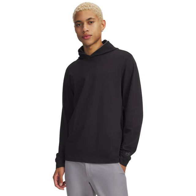 Under Armour Mens Lightweight Hoodie - Black/Castelrock