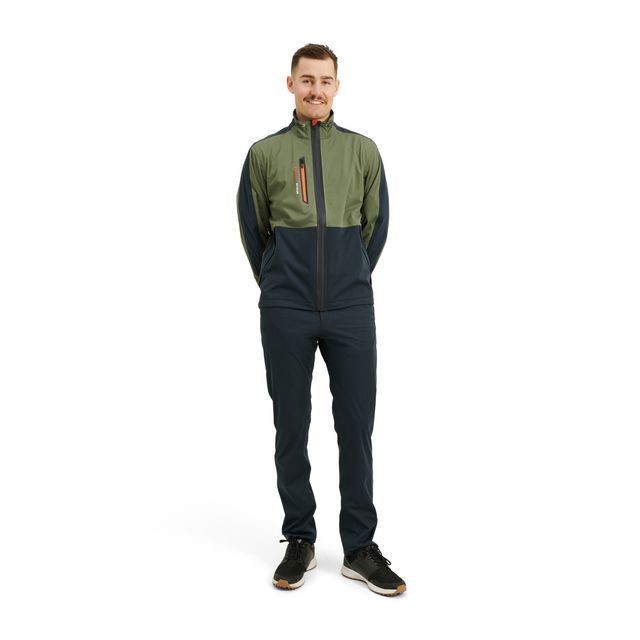 Abacus Mens Bounce Rain Jacket - Navy Combo