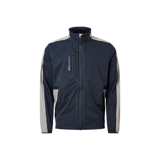 Abacus Mens Bounce Rain Jacket - Navy/Grey