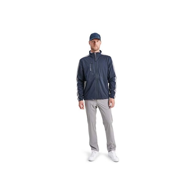 Abacus Mens Bounce Rain Jacket - Navy/Grey