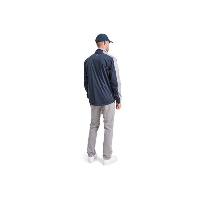 Abacus Mens Bounce Rain Jacket - Navy/Grey