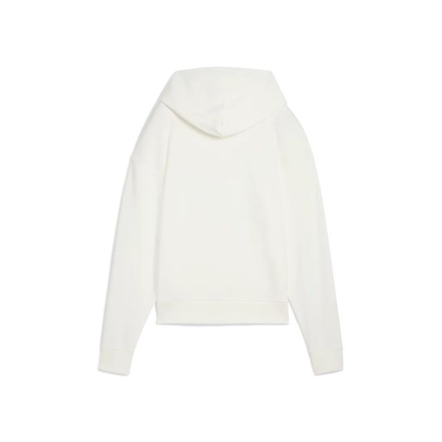 Puma Womens Cloudspun Fleece Hoodie - Warm White