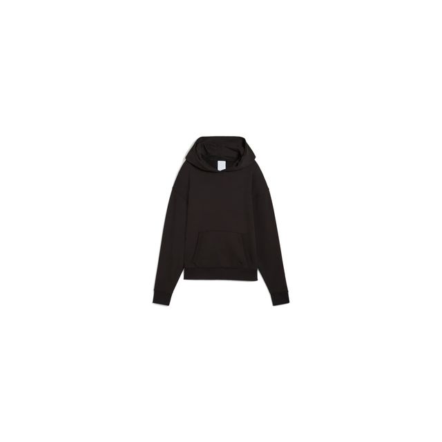 Puma Womens Cloudspun Fleece Hoodie - Black