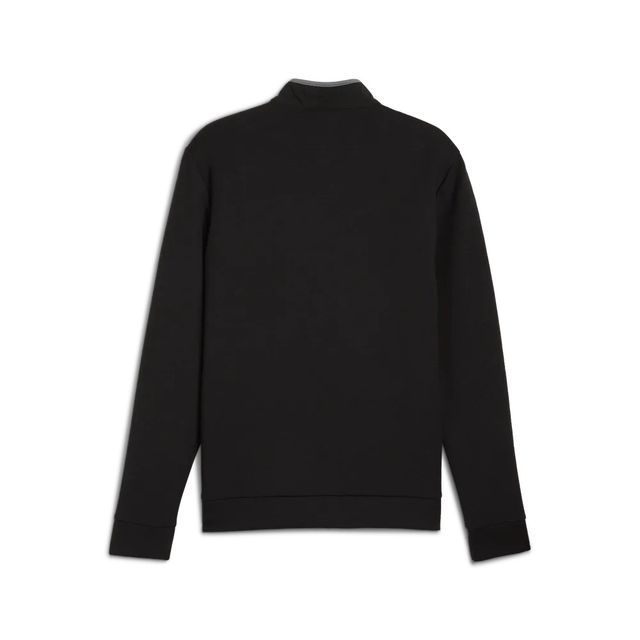 Puma Mens Cloudspun Fleece Hybrid Jacket - Black