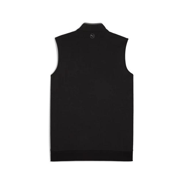Puma Mens Cloudspun Fleece Hybrid Vest - Black