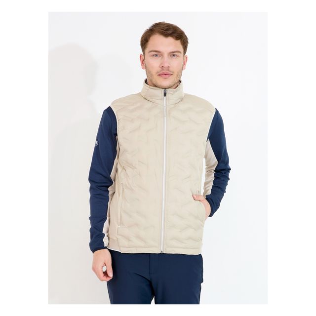 Abacus Mens Portrush Hybrid Vest - Light Sand