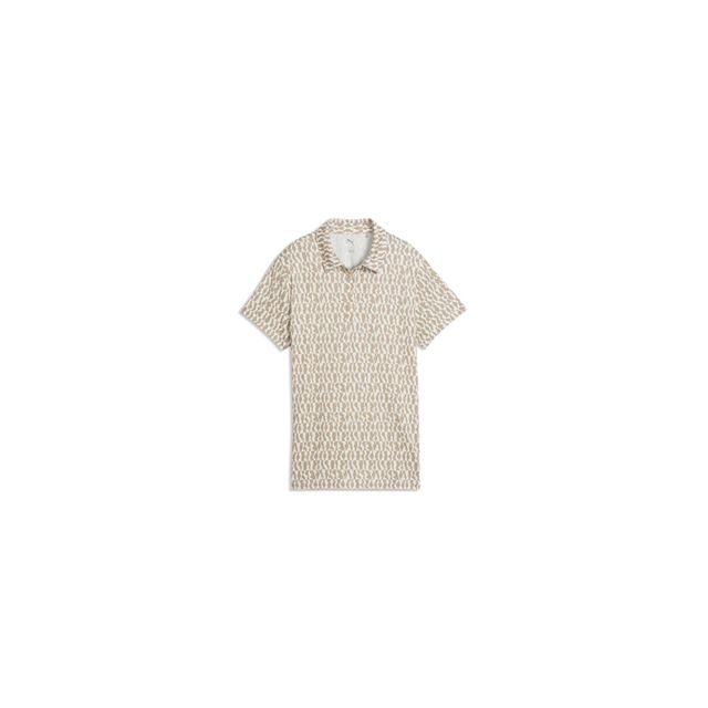 Puma Womens Cloudspun Wavey SS Polo - Ice Coffee