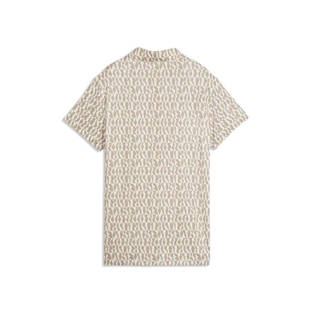 Puma Womens Cloudspun Wavey SS Polo - Ice Coffee