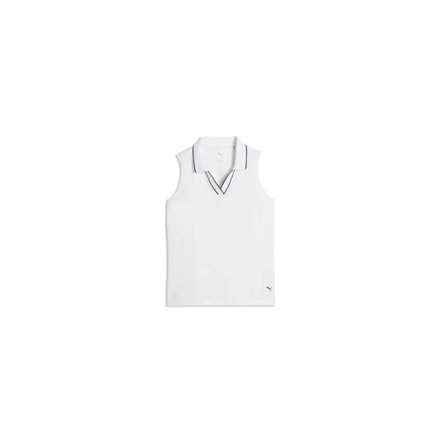 Puma Womens Cloudspun Ess SL Polo - White