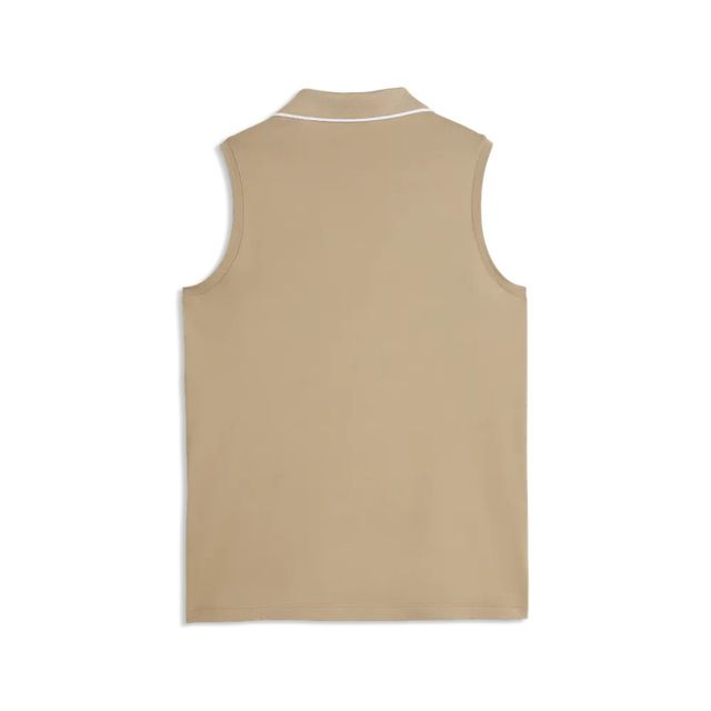 Puma Womens Cloudspun Ess SL Polo - Ice Coffee