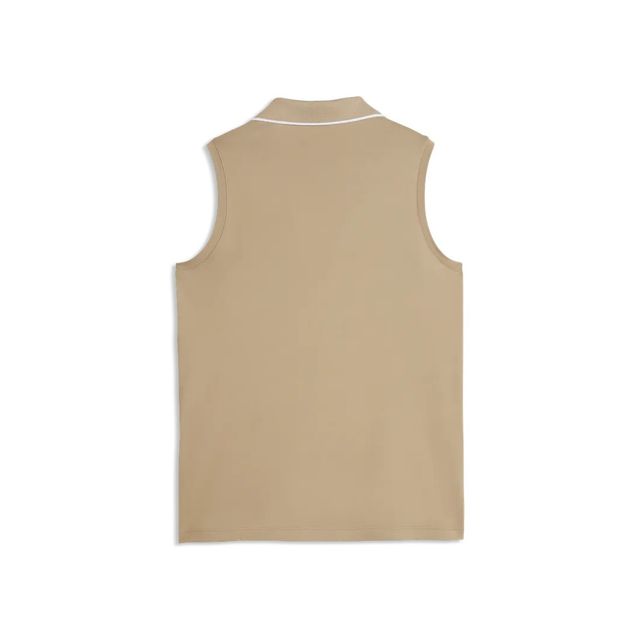 Puma Womens Cloudspun Ess SL Polo - Ice Coffee