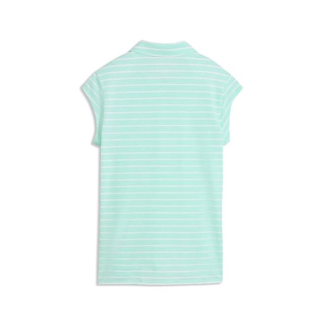 Puma Womens Pique YD Stripe Cap Sleeve - White/Mint