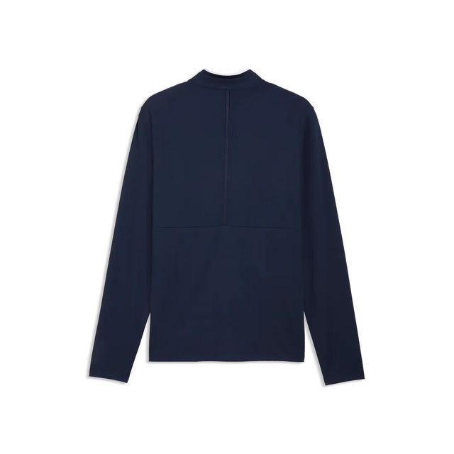 Puma Mens Cloudspun Tech ¼ Zip Tour - Deep Navy