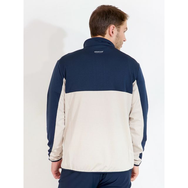 Abacus Mens Erne Midlayer - Clam Melange