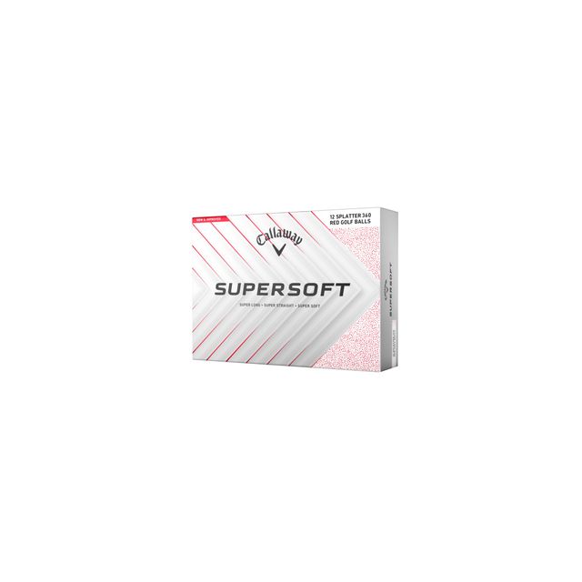 Callaway Supersoft 2025 - Red Splatter
