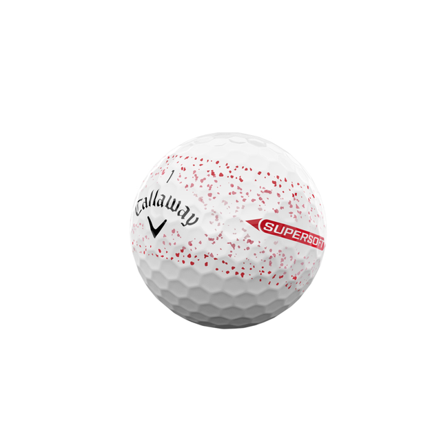 Callaway Supersoft 2025 - Red Splatter