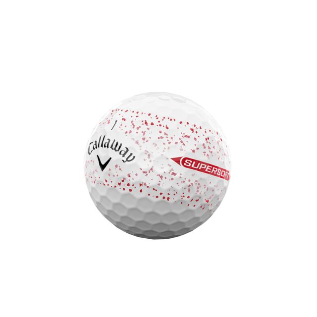 Callaway Supersoft 2025 - Red Splatter