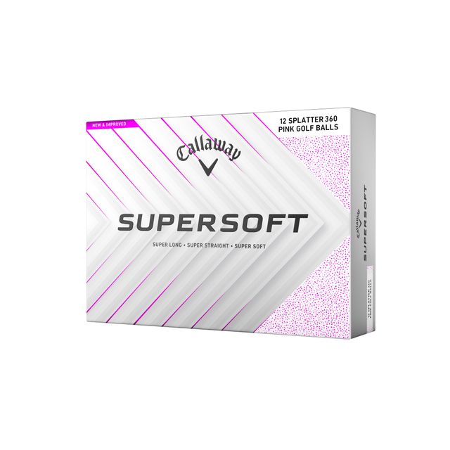 Callaway Supersoft 2025 - Pink Splatter